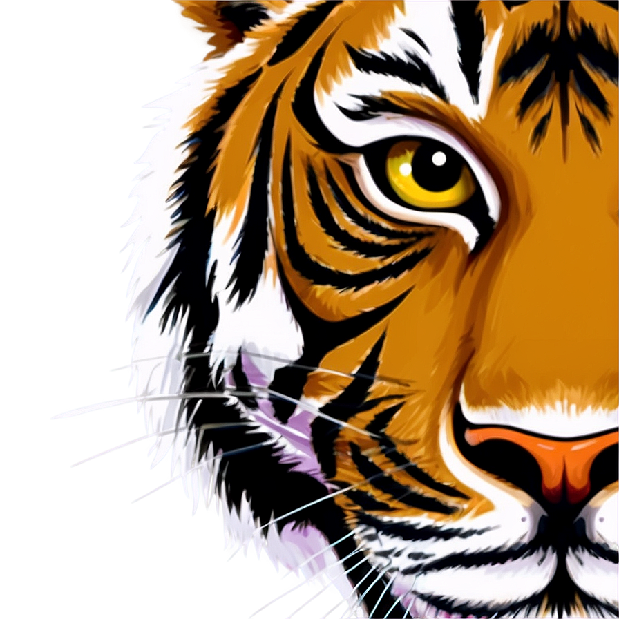 Cartoon Tiger Png 05032024