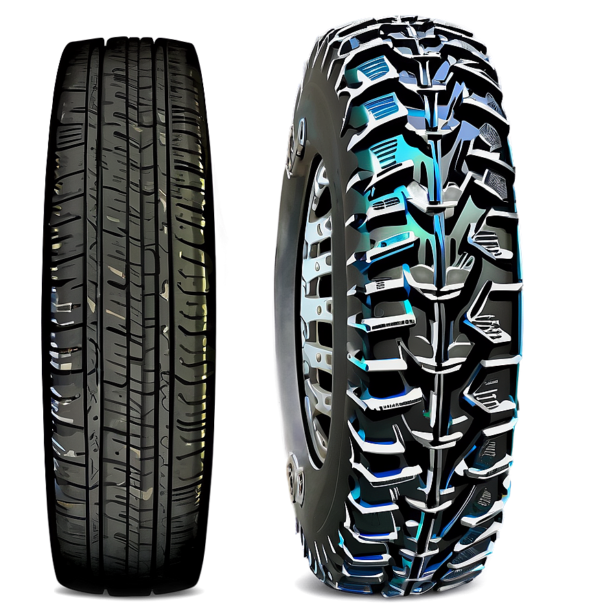 Cartoon Tire Tracks Png Hfr