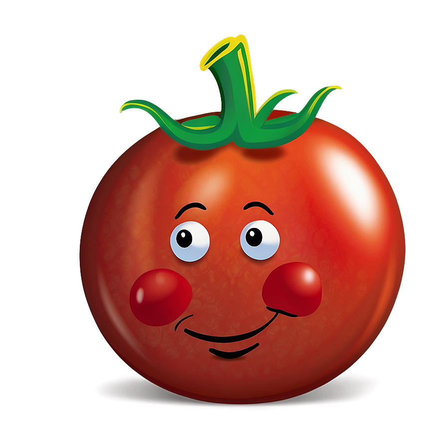 Cartoon Tomato Png 05242024