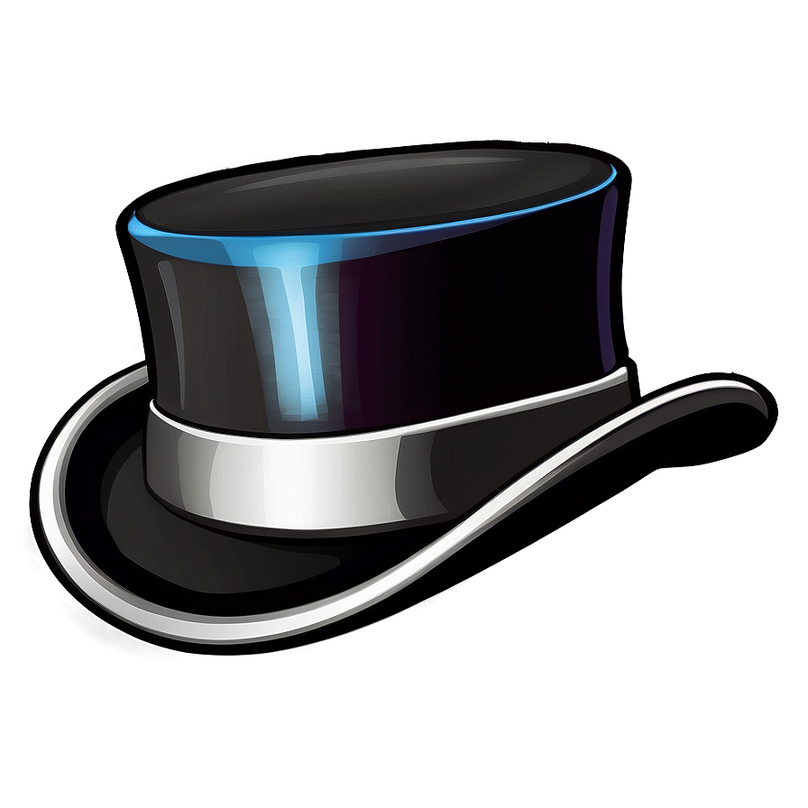 Cartoon Top Hat Clipart Png 05042024