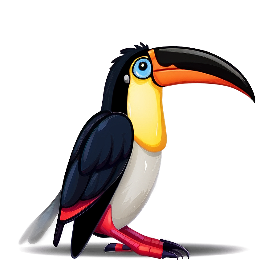 Cartoon Toucan Character Png 06112024