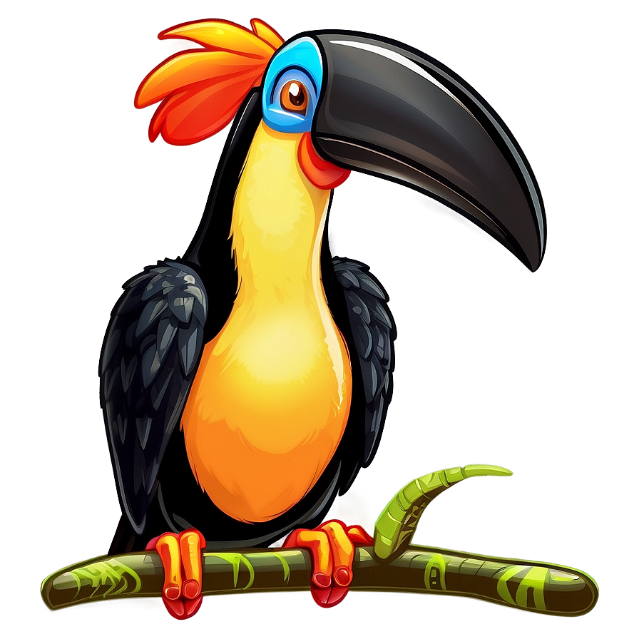 Cartoon Toucan Character Png 06112024