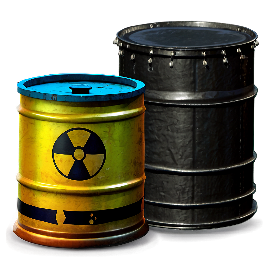 Cartoon Toxic Waste Barrel Png Hcl5