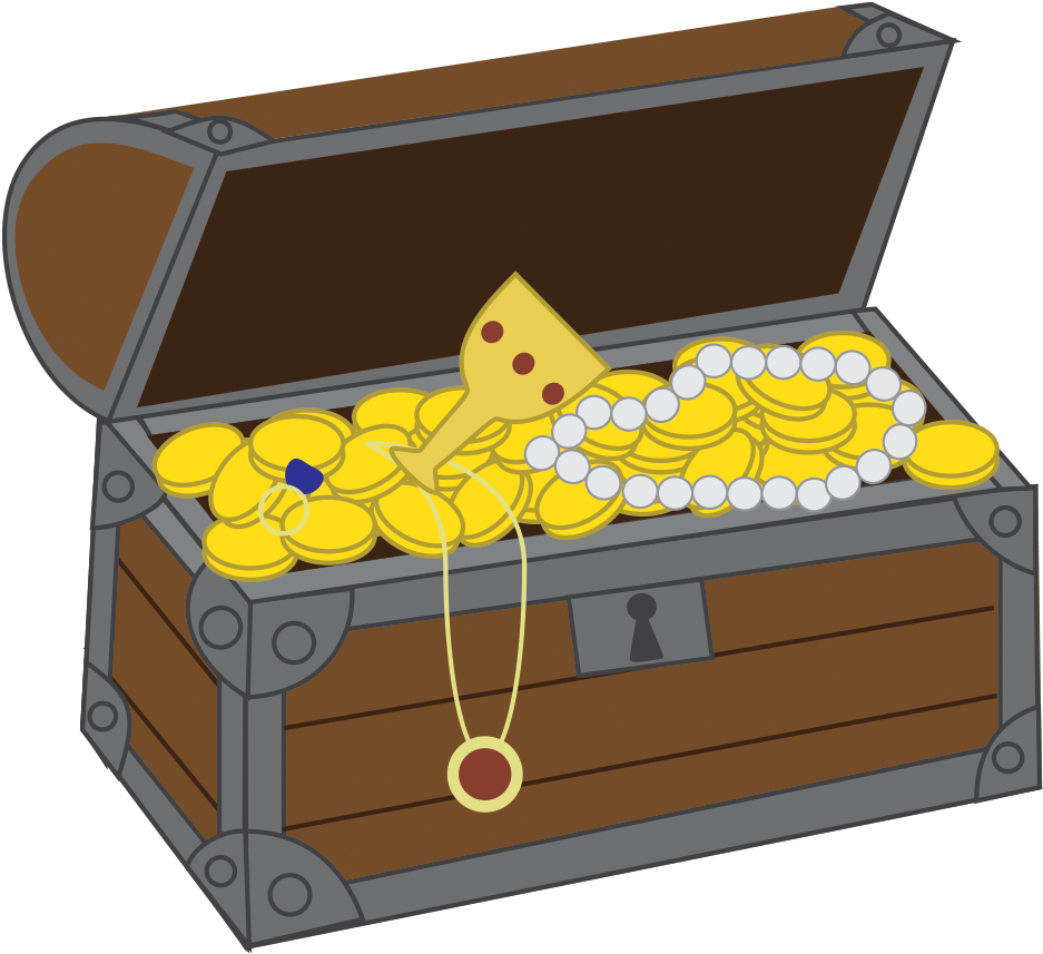 Cartoon Treasure Chestwith Goldand Jewels.png