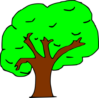 Cartoon Tree Illustration