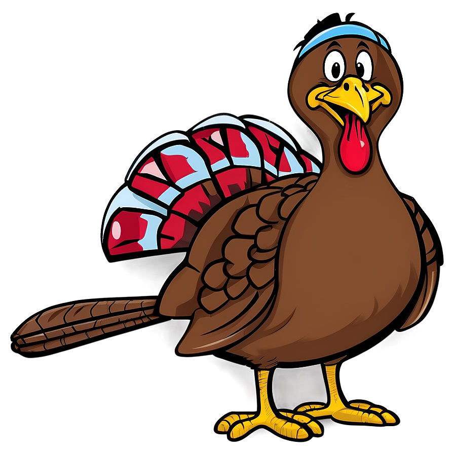 Cartoon Turkey Outline Png Mfv