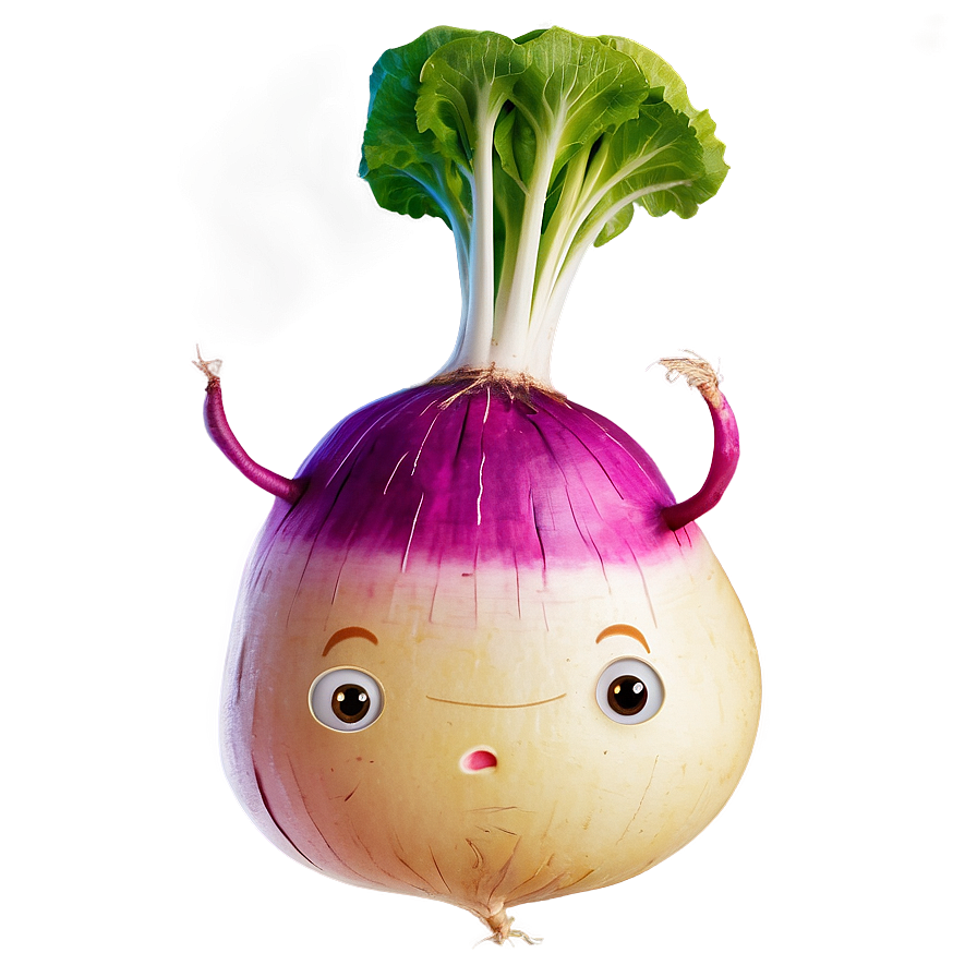 Cartoon Turnip Png 06252024