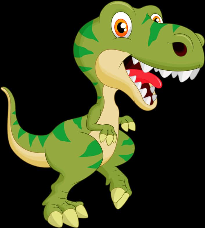 Cartoon_ Tyrannosaurus_ Rex_ Character