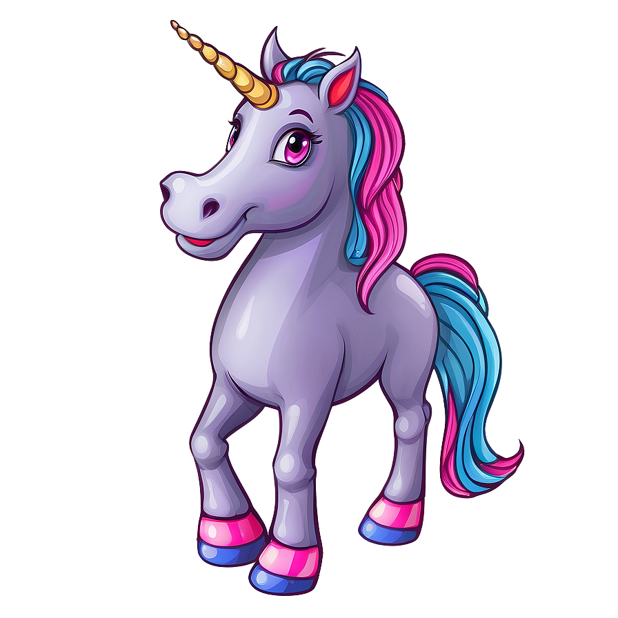 Cartoon Unicorn Clipart Png Qpb