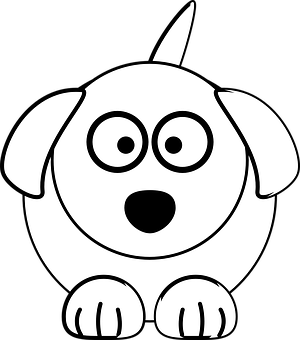 Cartoon_ Unicorn_ Dog_ Vector