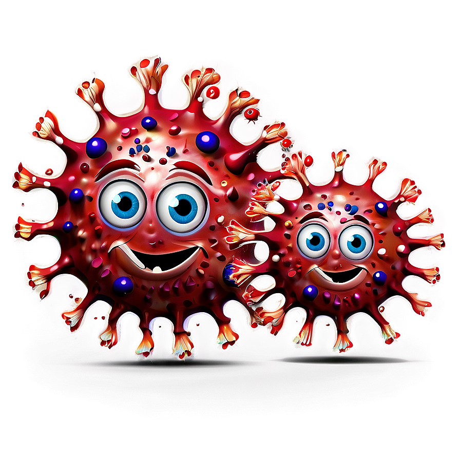 Cartoon Virus Family Png Nsv63