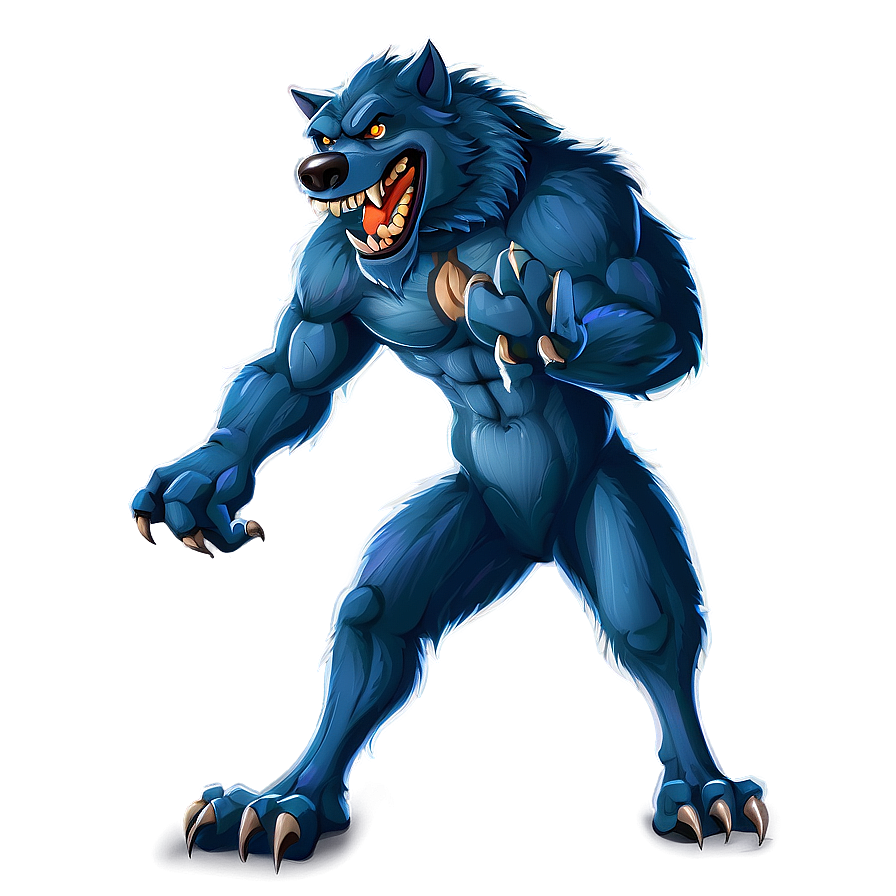 Cartoon Werewolf Png Rpk39