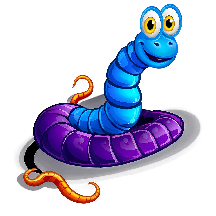 Cartoon Worm Png 05242024