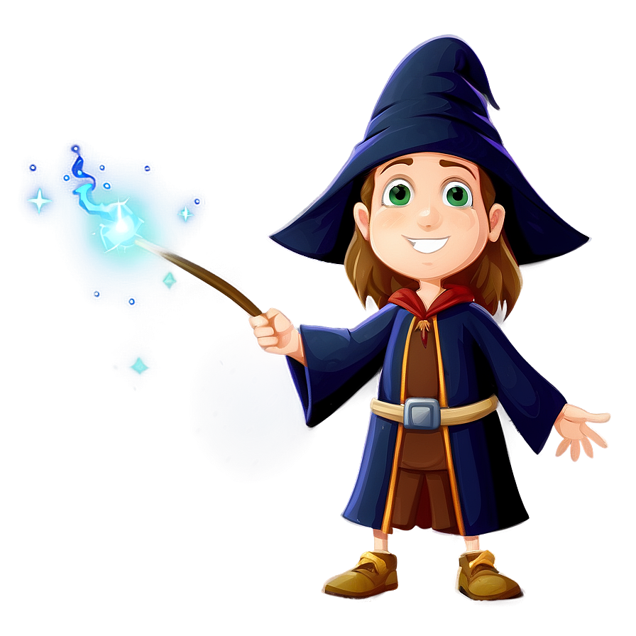 Cartoon Young Wizard Png 93