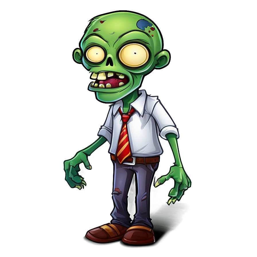 Cartoon Zombie Character Png 05032024