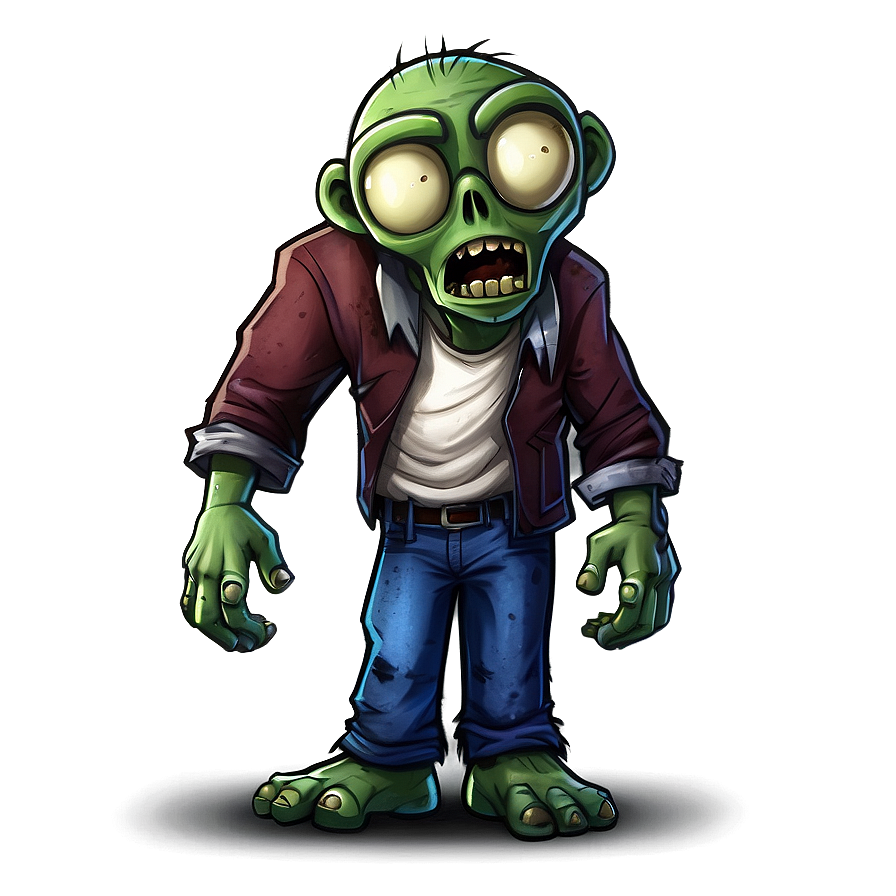 Cartoon Zombie Character Png 05032024