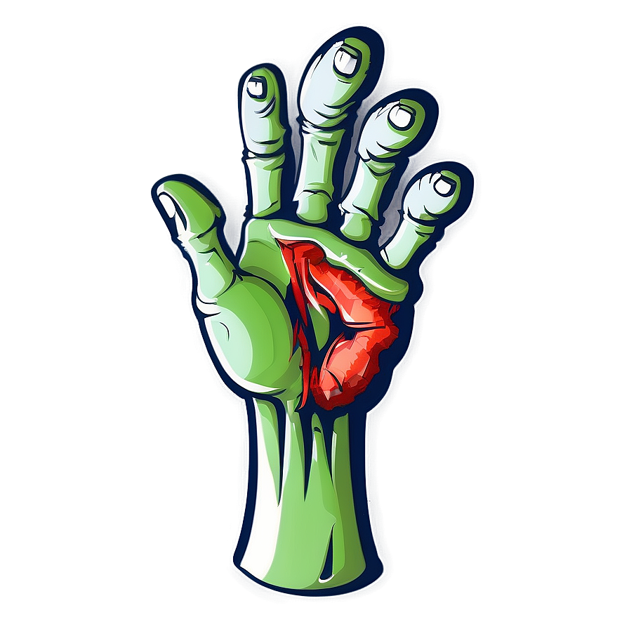 Cartoon Zombie Hand Png Lpi