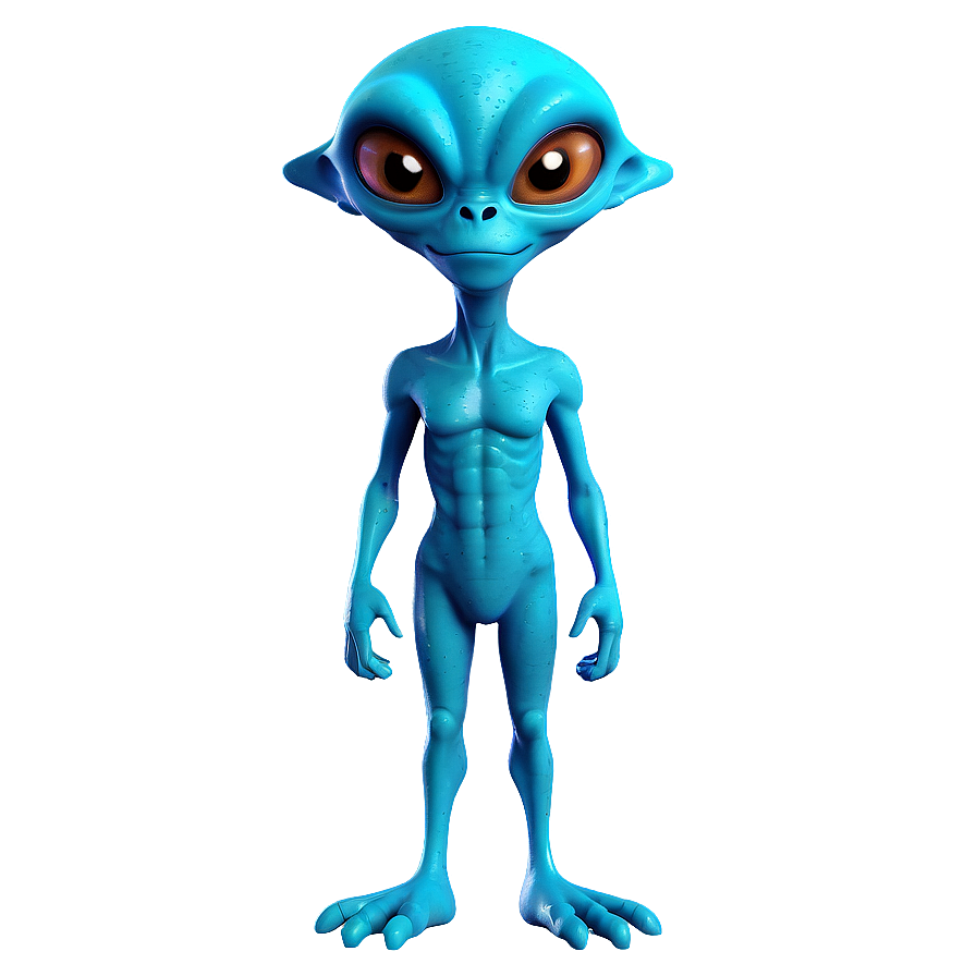 Cartoonish Cute Alien Png Xuw