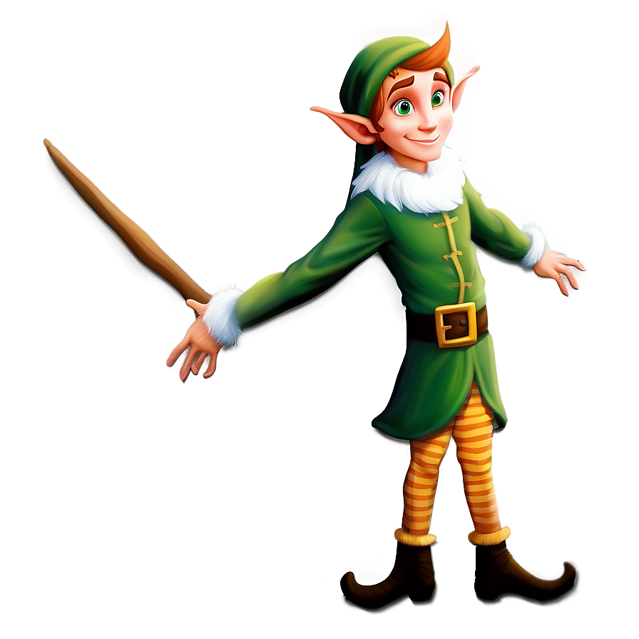 Cartoonish Elf Body Png Saj