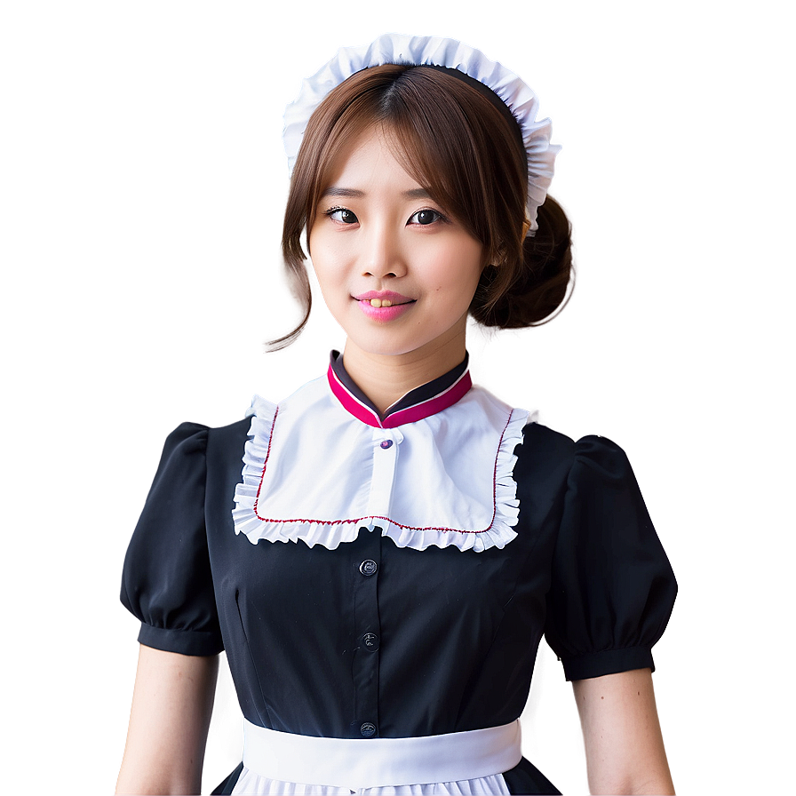 Cartoonish Maid Hat Png Hax79