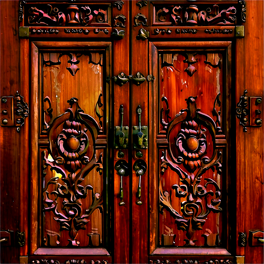 Carved Antique Door Png 54