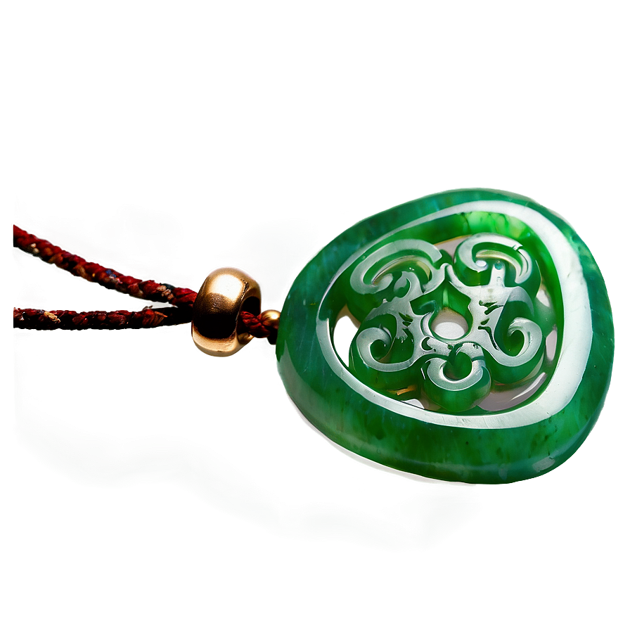 Carved Jade Pendant Png 63