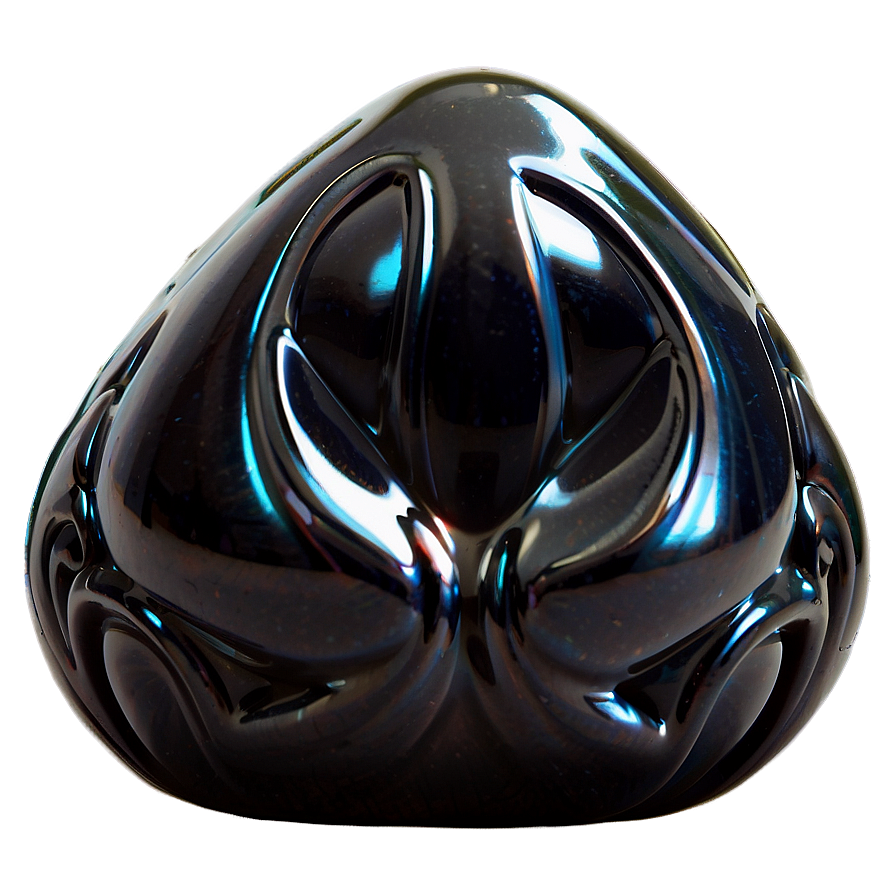 Carved Obsidian Figurine Png Kxn