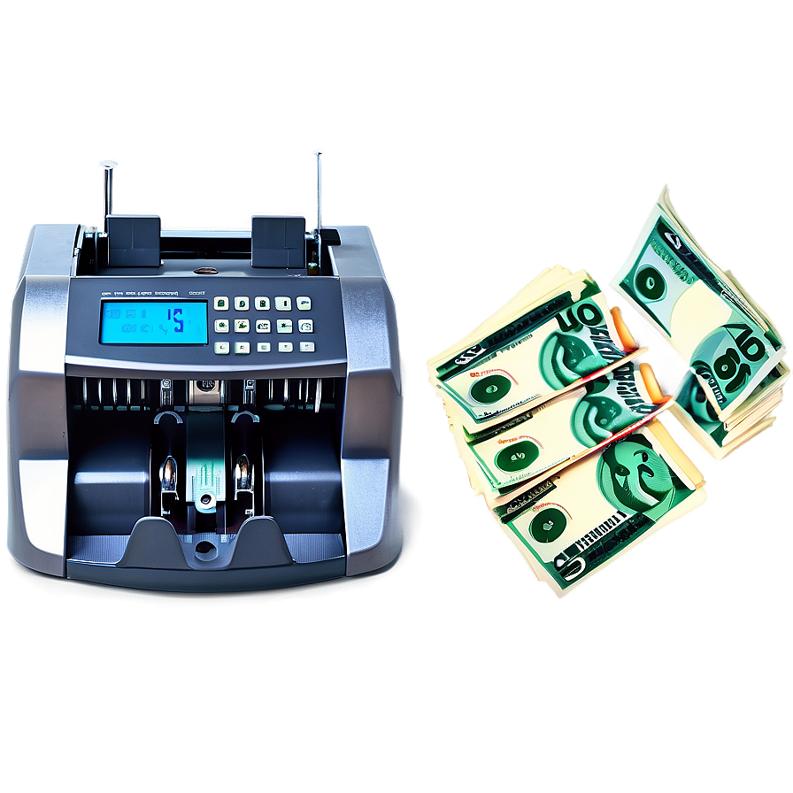 Cash Counting Machine Png Meb91