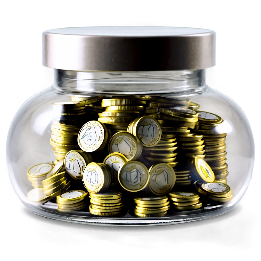 Cash Savings Jar Png Odf