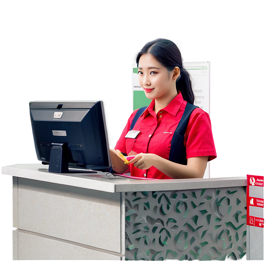 Cashier On Duty Png 06292024