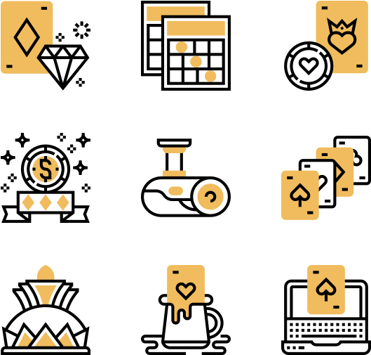 Casino_and_ Gambling_ Icons_ Set