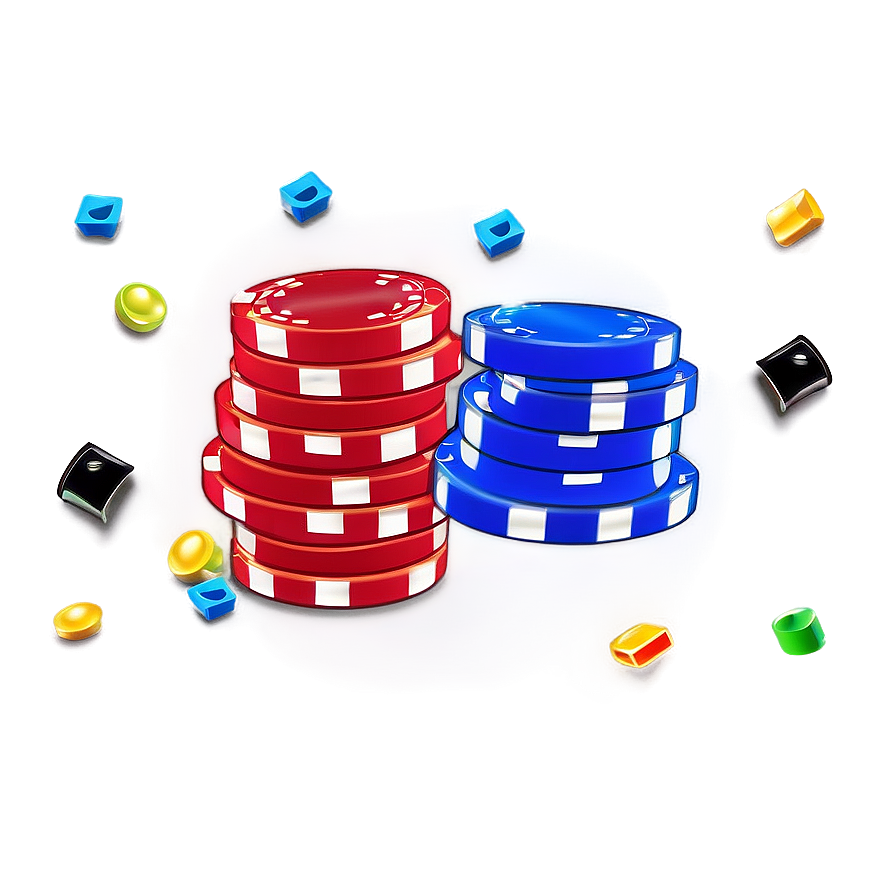 Casino Chips And Dice Png Itc91