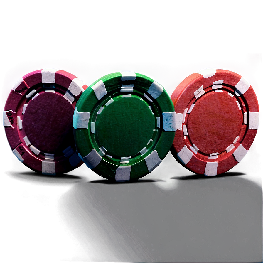 Casino Chips Closeup Png 06122024