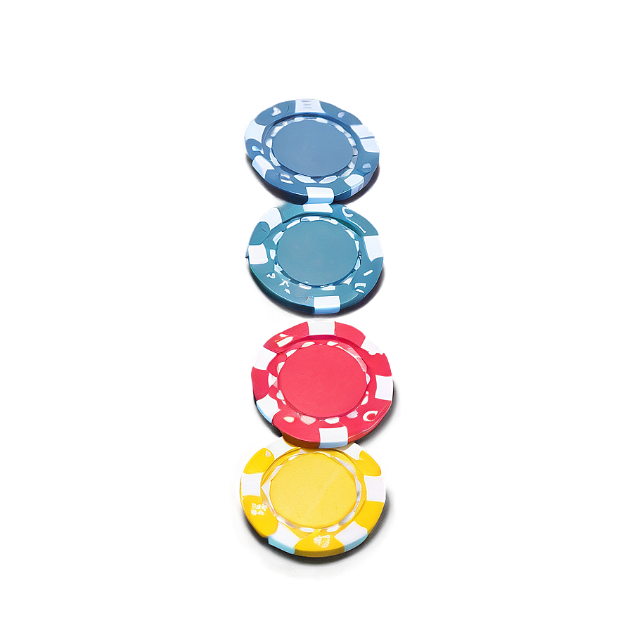 Casino Chips Closeup Png 06122024