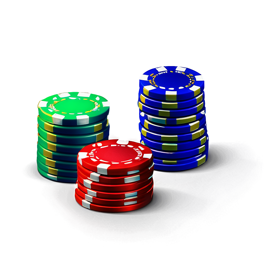 Casino Chips Stack Vector Png 22