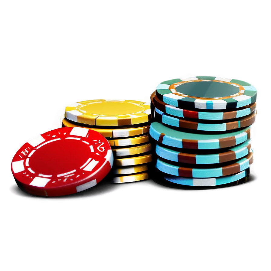 Casino Chips Stack Vector Png 47