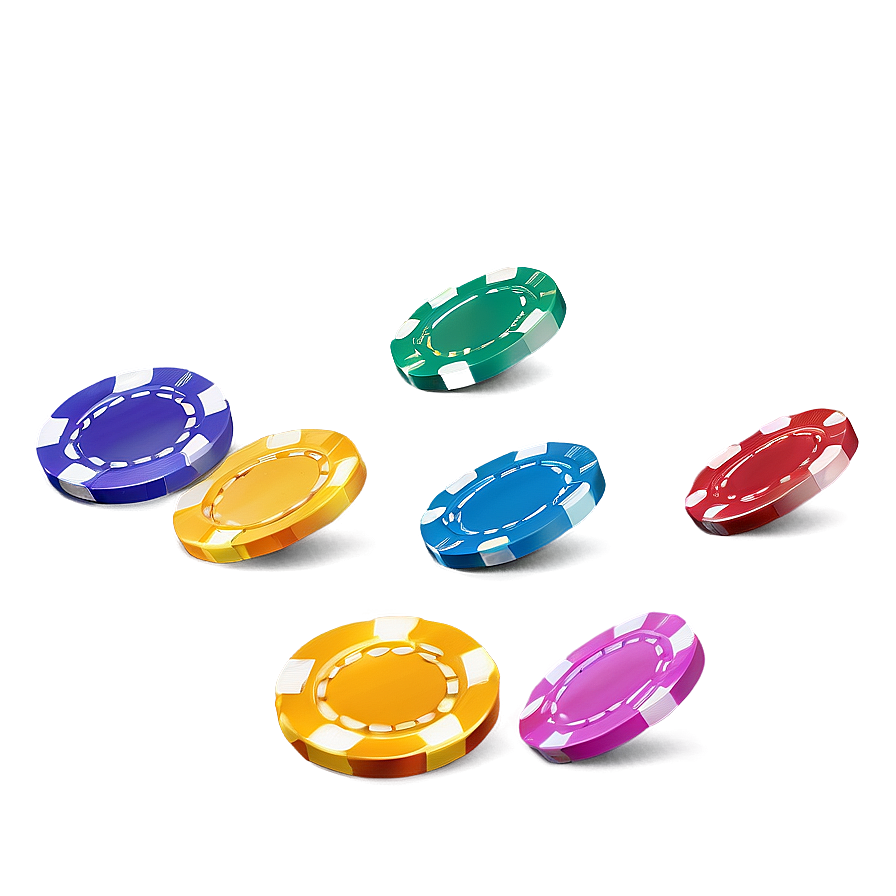 Casino Chips Top View Png Teh