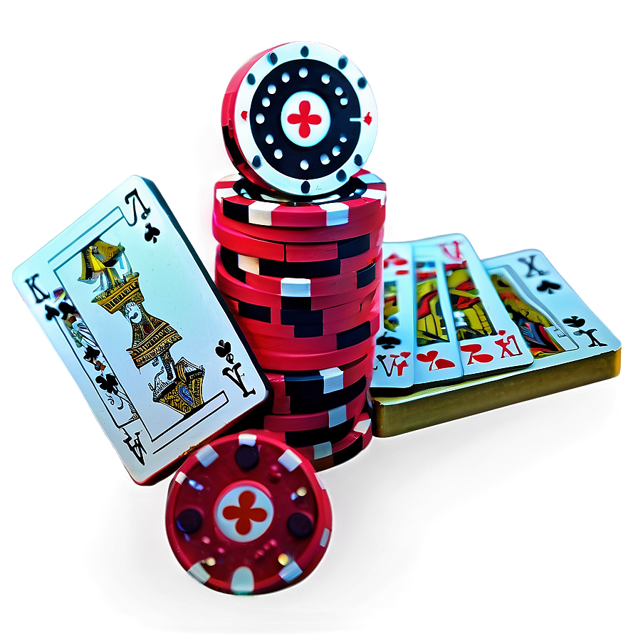 Casino Poker Chipsand Cards