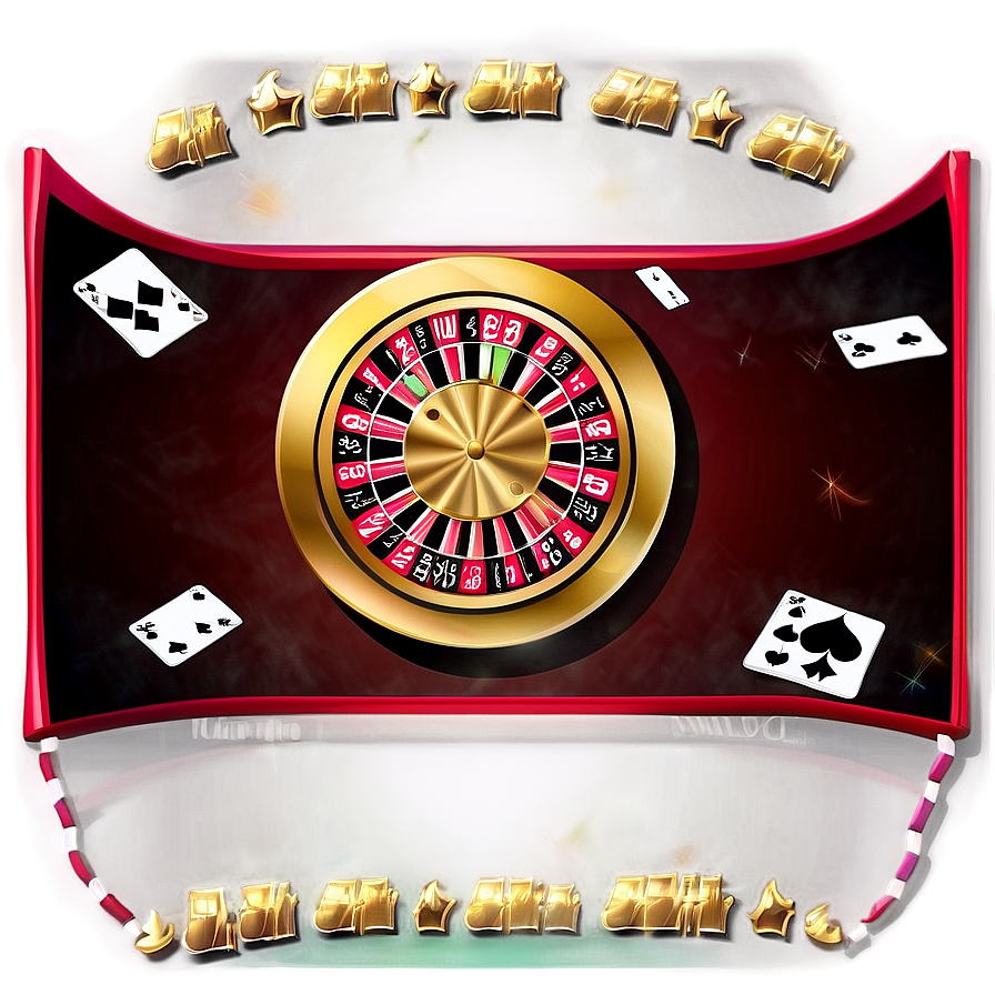 Casino Roulette Wheeland Chips