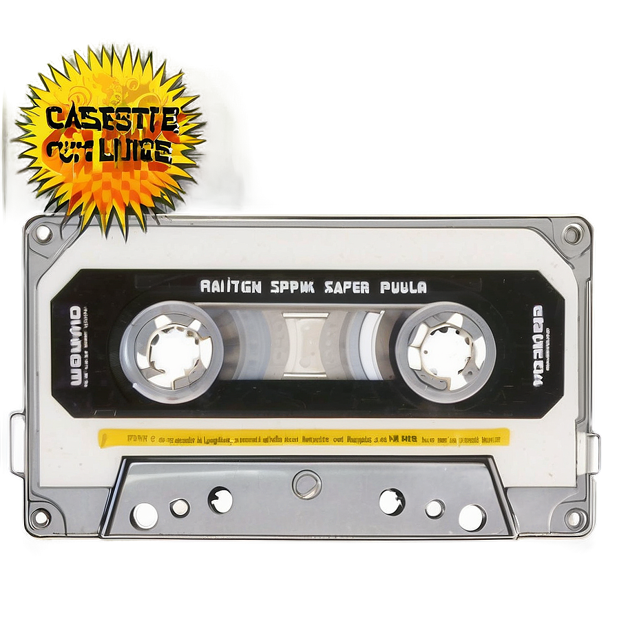 Cassette Tape Outline Png Hhq26