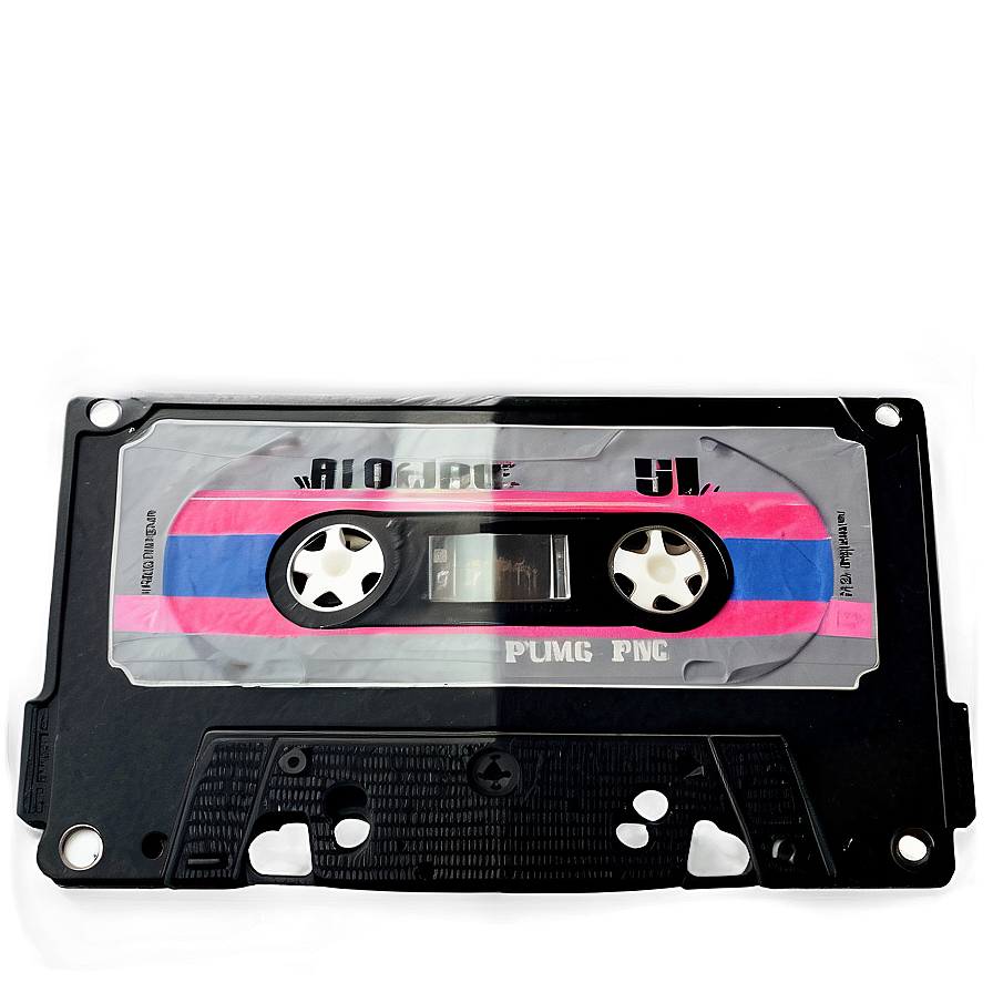 Cassette Tape With Label Png 05252024