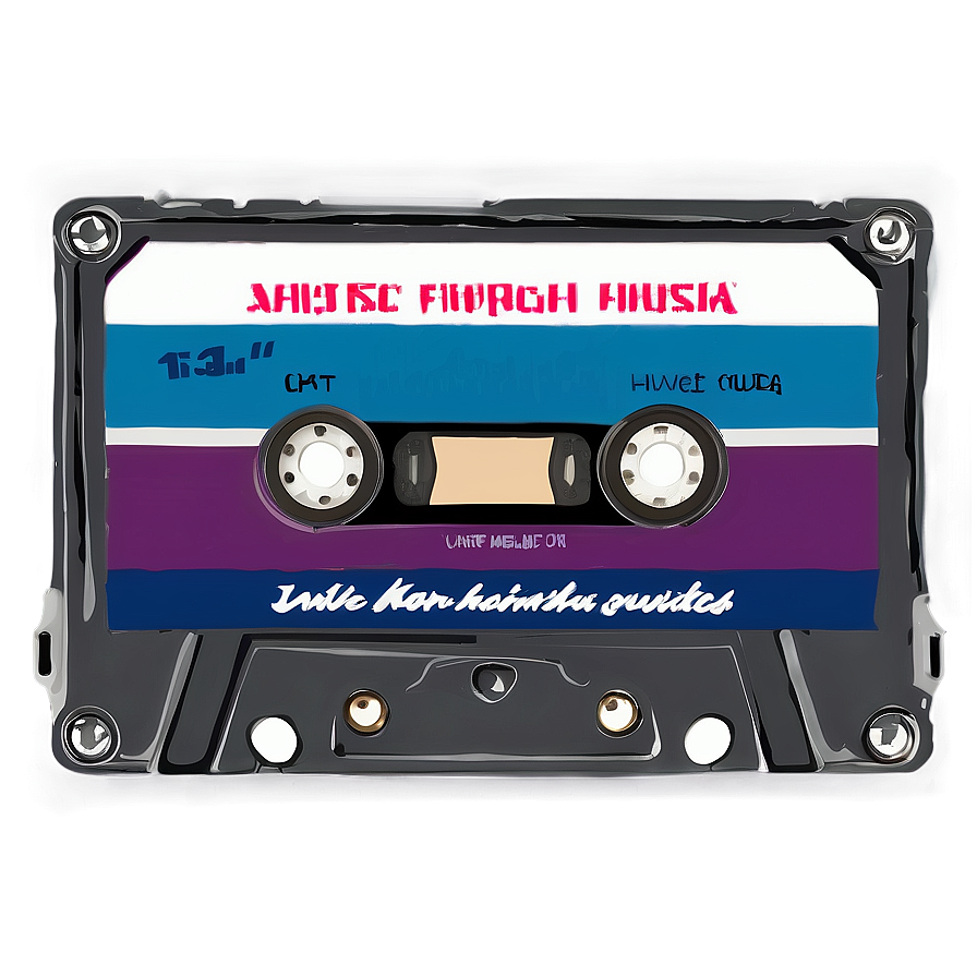 Cassette Tape With Label Png Ihw