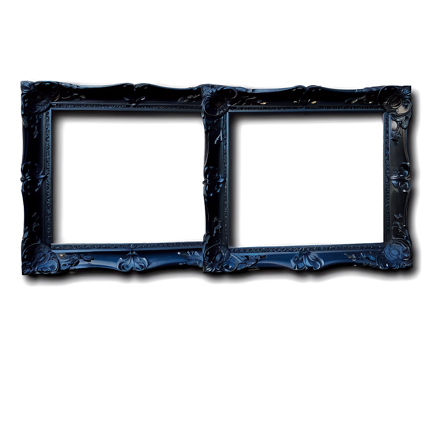 Casual Black Frame Png Kor