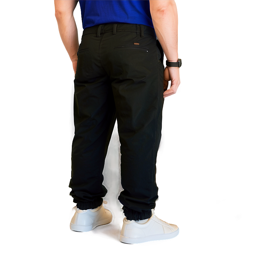 Casual Black Pants Png Gjr56