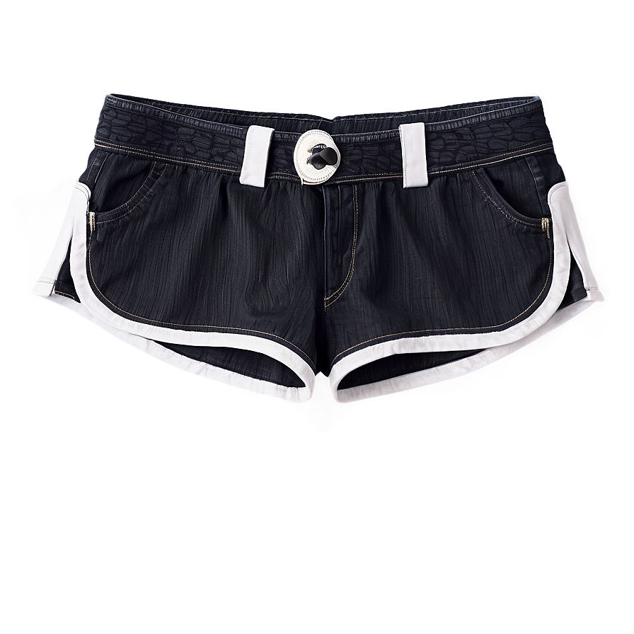 Casual Black Shorts Png Ifg56