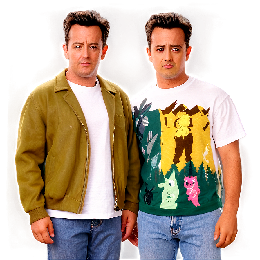 Casual Chandler Bing Outfit Png 89