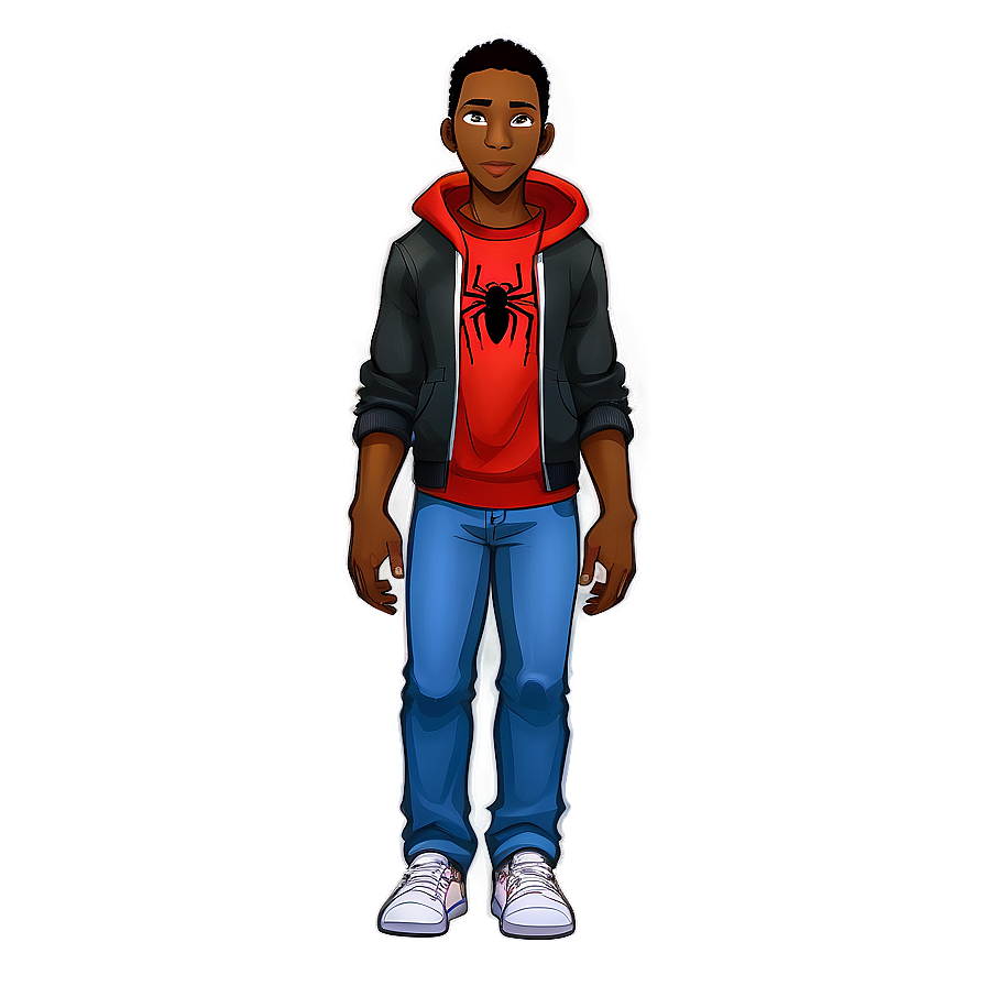 Casual Clothes Miles Morales Png 52