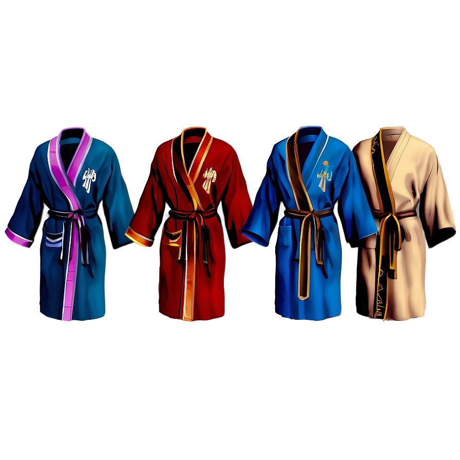 Casual Cotton Robe Png 06132024