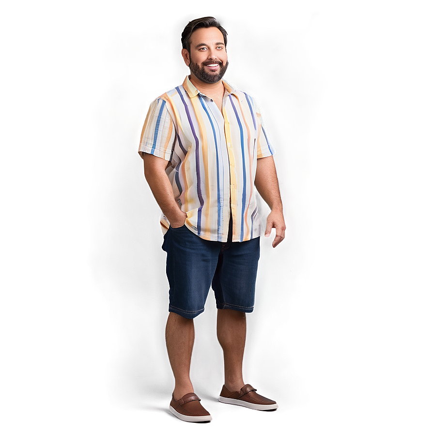 Casual Dad Bod Style Png 54