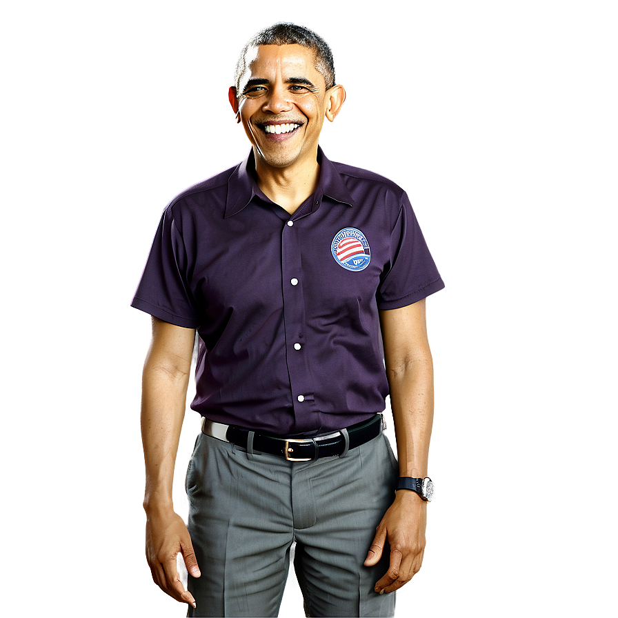 Casual Obama Png Lrm54